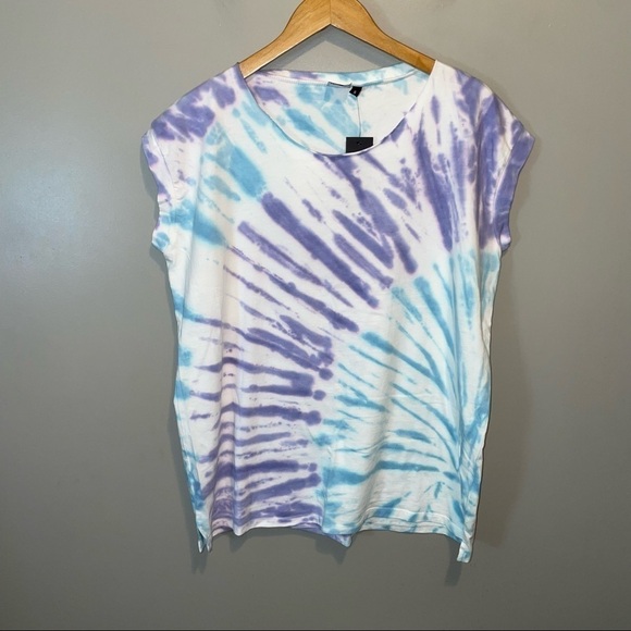 NWT Mono B The Susie Tie Dye top - Picture 1 of 7